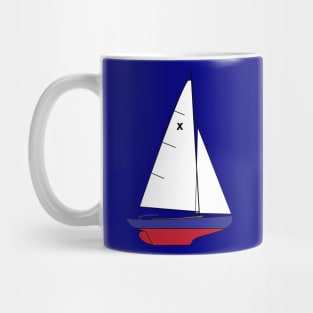 XOD Class Sailboat - (X (Class) One Design (XOD) Mug